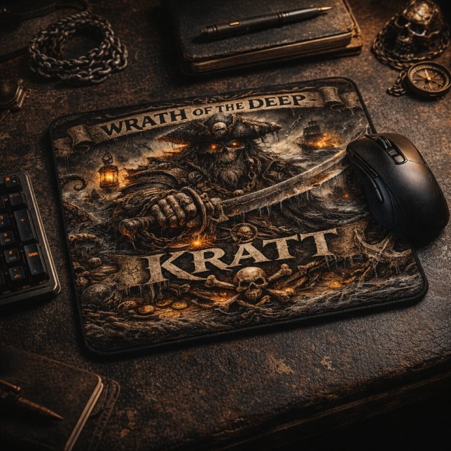 Krátt Mouse Pad – Wrath of the Deep (Criador carregado)