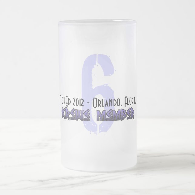 Krewe oficial TechEd 2012 "6" caneca de cerveja (Centro)