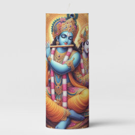 Krishna e Radha Prayer Candle