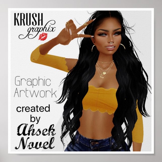 Krush Graphix by Ahsek Novel Poster 25 (Frente)