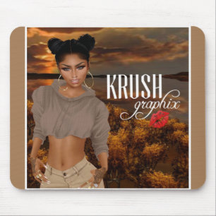 Krush Graphix, por Ahsek Novel Mouse Pad 5