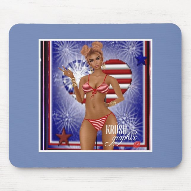 Krush Graphix por Ahsek Novel Mousepad 2 (Frente)