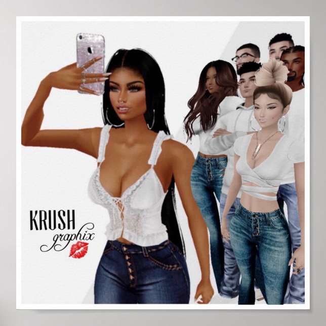 Krush Graphix por Ahsek Novel Poster 16 (Frente)