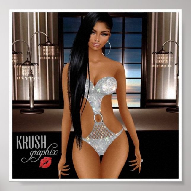 Krush Graphix por Ahsek Novel Poster 24 (Frente)