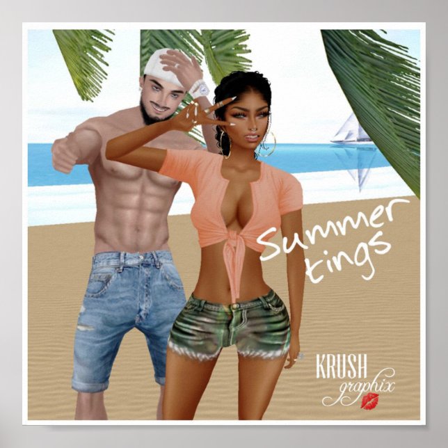 Krush Graphix por Ahsek Novel Poster 27 (Frente)