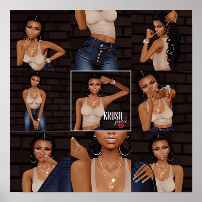 Krush Graphix por Ahsek Novel Poster 31 (Frente)