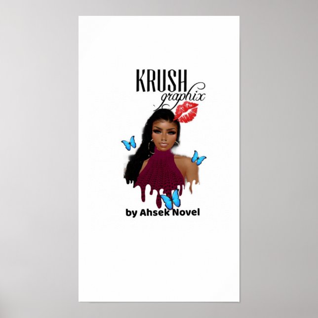 Krush Graphix por Ahsek Novel Poster 33 (Frente)