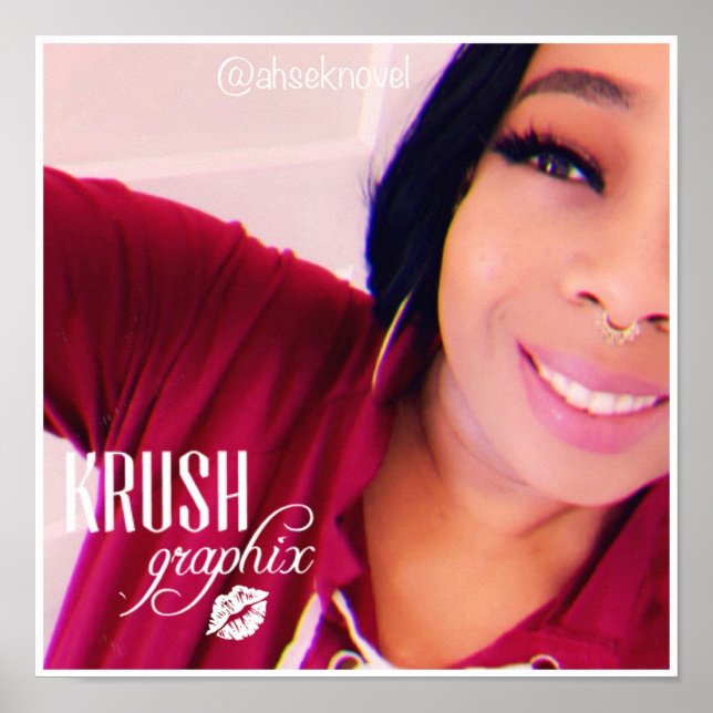 Krush Graphix Poster 11 do Ahsek Novel (Frente)
