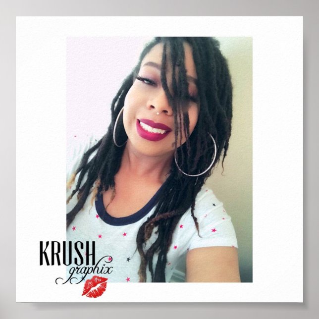 Krush Graphix Poster 8 do Ahsek Novel (Frente)