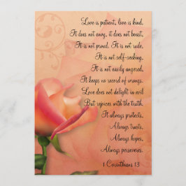 KRW 1 Corinthians 13 O amor é o convite do pacient