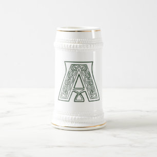 KRW - A - Caneca de cerveja celta do monograma