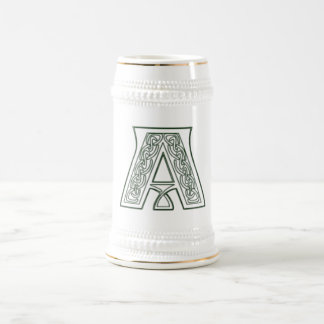 KRW - A - Caneca de cerveja celta do monograma