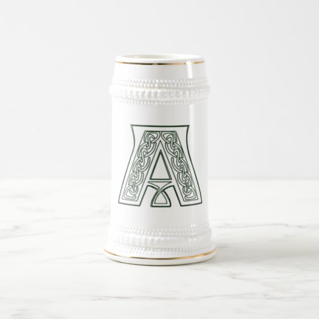 KRW - A - Caneca de cerveja celta do monograma (Centro)