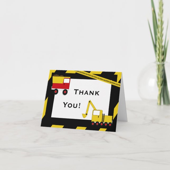 KRW - Caminhões De Construção Obrigado Notas (Frente)