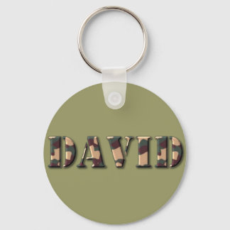 KRW Camoflage Name Chaveiro - David