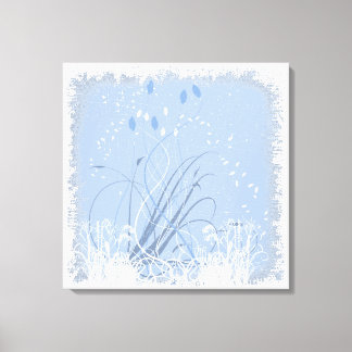 KRW Grunge em Canvas azul