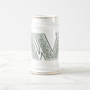 KRW - W - Caneca de cerveja Monogrammed celta