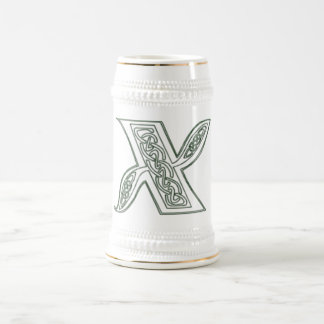 KRW - X - Caneca de cerveja Monogrammed celta