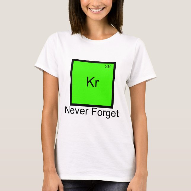 Krypton: Nunca Esqueça a Camiseta de Punho do Elem (Frente)