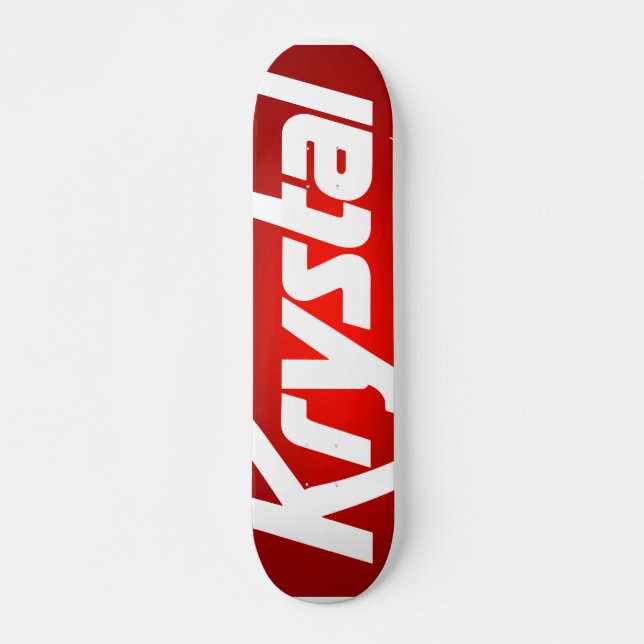 Krystal Skateboard (Frente)