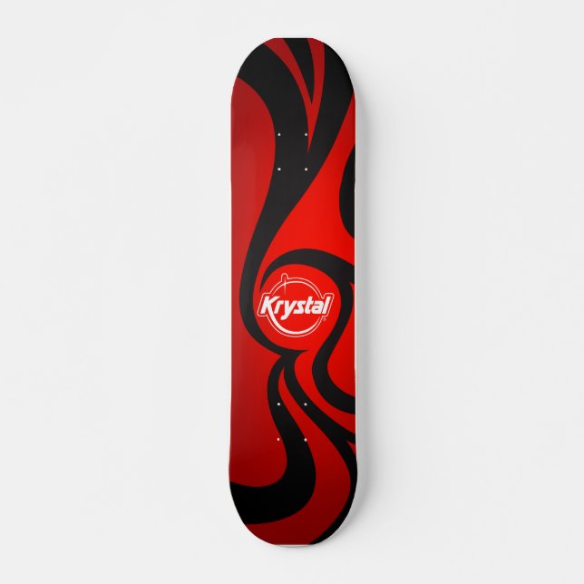 Krystal Swirl Skateboard (Frente)