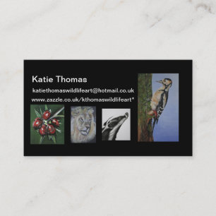 kthomaswildlifeart - cartão de visita