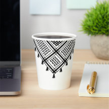 Kufeyyeh Palestiniano de Preto