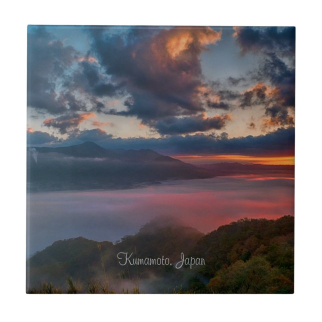 Kumamoto, Japão Sunset, (Frente)