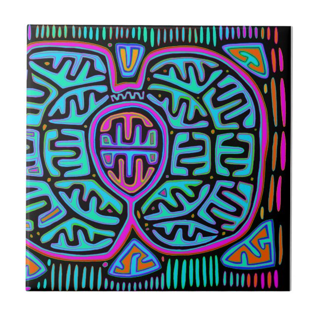 Kuna Indian Mariposa (Frente)