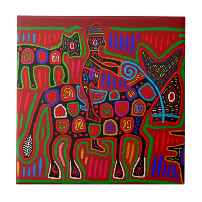 Kuna Indian Rodeo Cowboy (Frente)