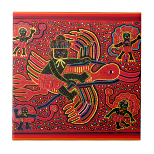 Kuna Indian Storey Tringing Design