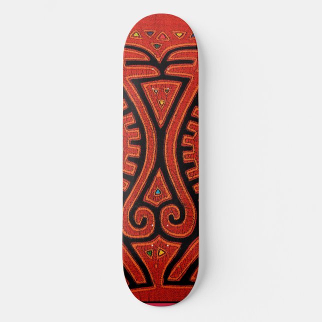 Kuna Indian Tribal Skateboard (Frente)