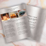 Kundenspezifischer Foto Preishear Salon Flyer<br><div class="desc">Kundenspezifischer Foto - Preishear - Flyer. Personalisiere dein Produkt in Minuten. Über "weiteres personalisieren" können Schriftart,  Schriftgröße,  Position und die Farbe geändert werden. Perfekt für Fotografen; Wellness,  Massage,  Beauty und Alle e Serviceleistungen.</div>