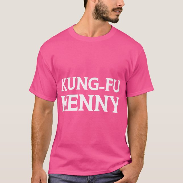 Kung Fu Kenny Camisetas Gráficas Engraçadas Para M (Frente)