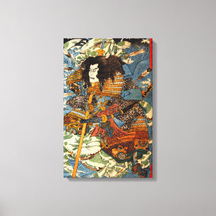 Kuniyoshi Samurai Canvas