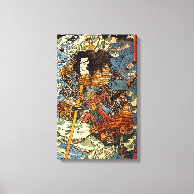 Kuniyoshi Samurai Canvas (Frente)