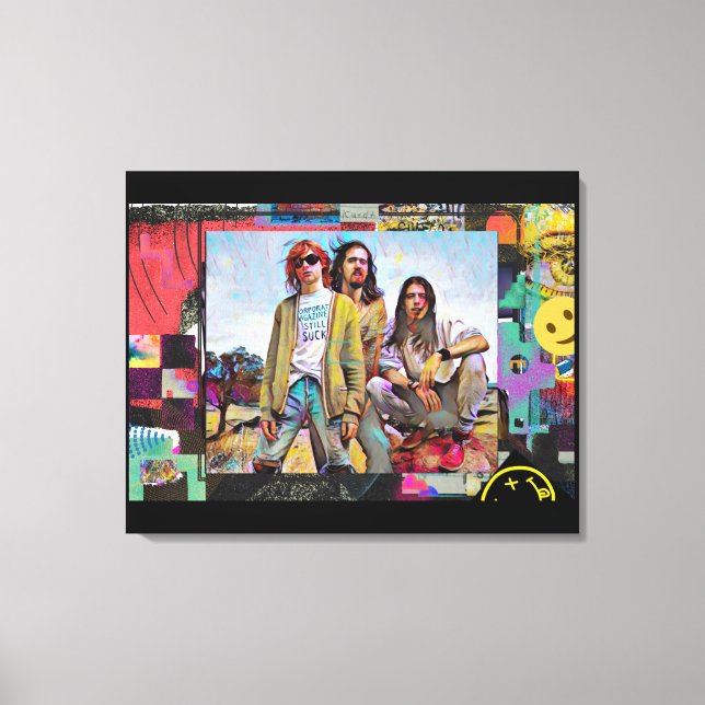 Kurt, Dave &ChrisCanvas Impressão (Frente)