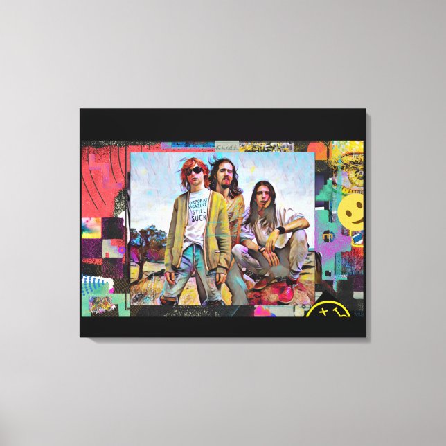 Kurt, Dave & Krist - Canvas Print (Frente)