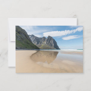 Kvalvika Lofoten Noruega Card
