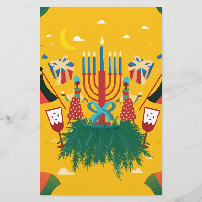 kwanzaa amarelo (Frente)