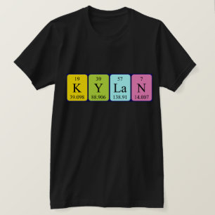 Kylan — Camisa periódica do nome da mesa