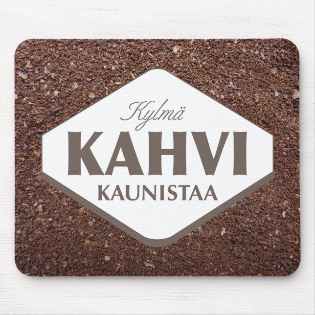 Kylmä Kahvi Kaunistaa Mousepad 4 (Frente)