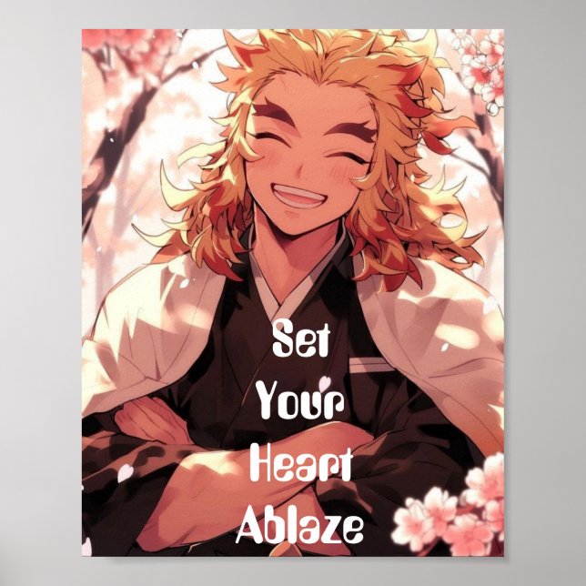 Kyojuro Rengoku Poster (Frente)