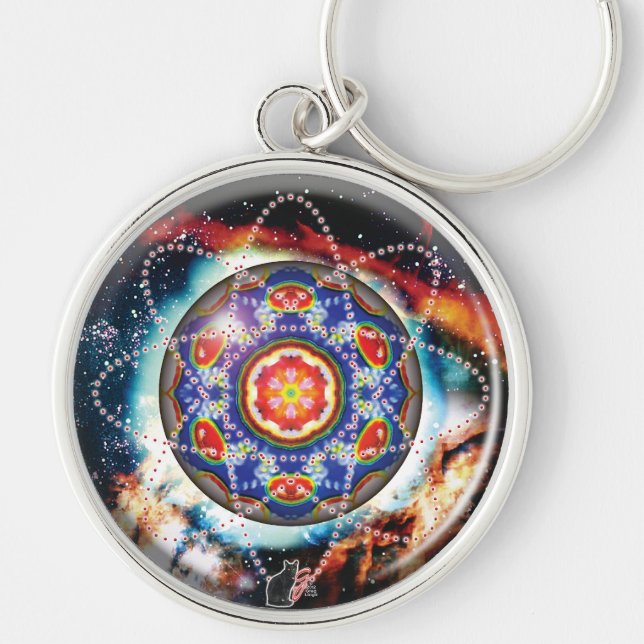 Kyron Orbz Kaleid Chaveiro (Frente)