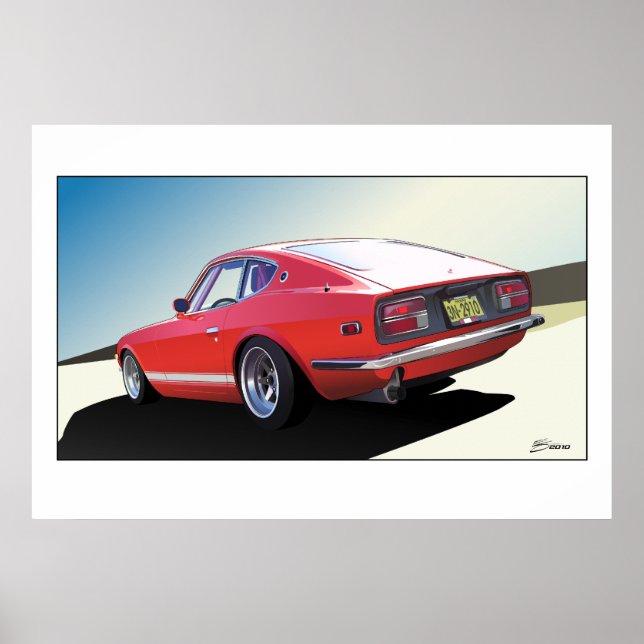 Kyusha Kai Datsun 240z poster (Frente)