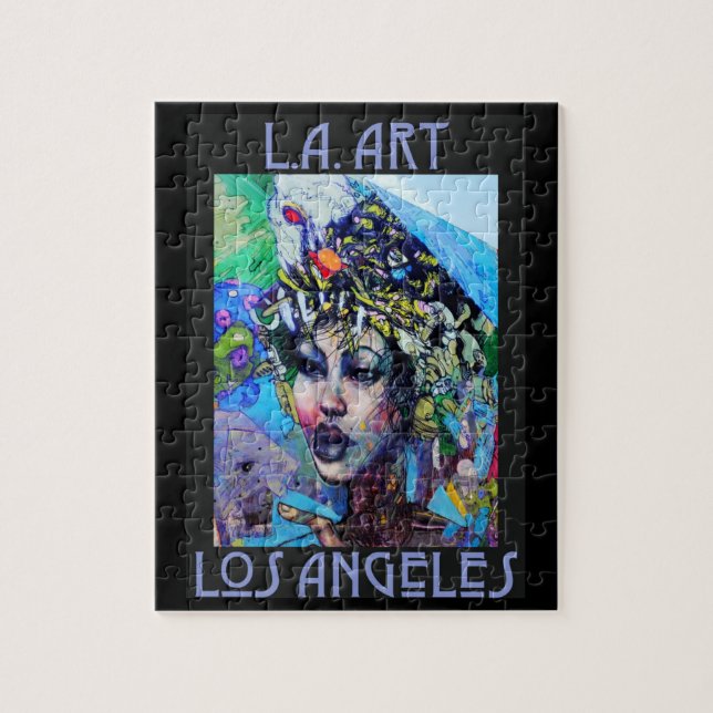 LA Art Jigsee Quebra-cabeça (Vertical)
