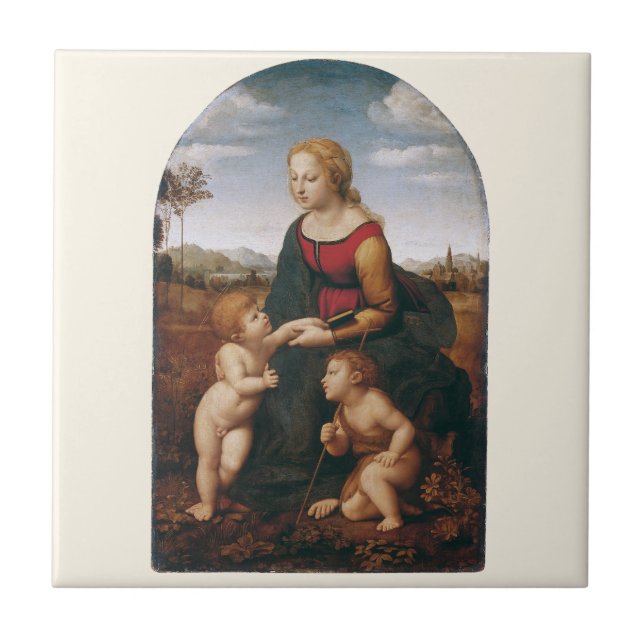 La Belle Jardinière por Rapahel (Frente)