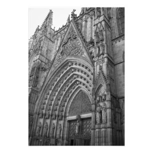 La Catedral Foto Impressão (Barcelona, Espanha)