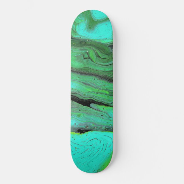 La Dee Dah 2 Deck de Skate Abstracto (Frente)