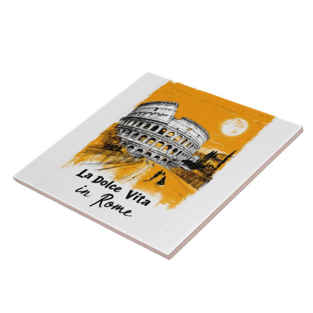 La Dolce Vita - Poster Art (Lateral)